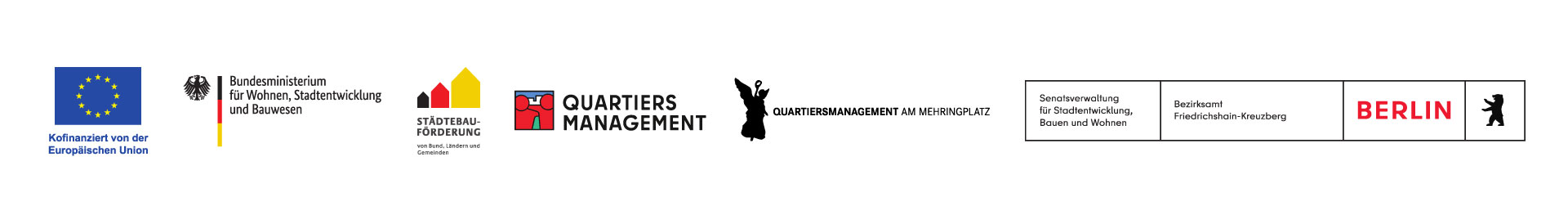 QM Mehringplatz Logoleiste lang